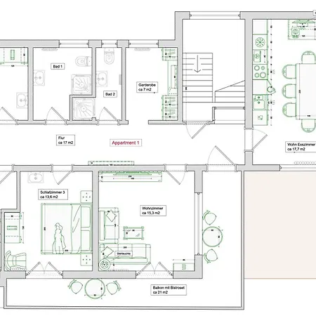 By A-appartments アパート *